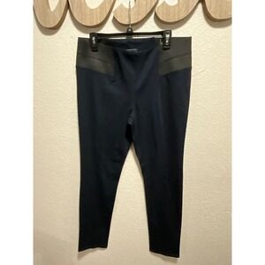 One Song Authentic Denim Women's Navy Blue Leggings Size L‎
